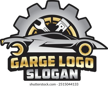 Rev up your brand with a sleek and professional car garage logo. Perfectly designed for automotive businesses, our logo captures the essence of precision and reliability. Ideal for car repair shops