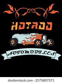 Rev Up Your Style: Hot Rod T-Shirt Celebrate classic car culture with bold designs inspired by the power and precision of hot rods. Perfect for gearheads and fans of automotive history!