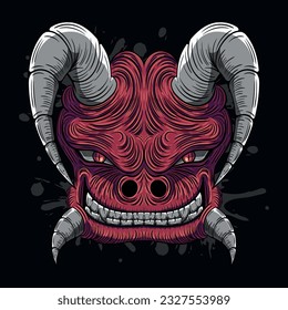 Revealing the demons within, captivating image of a demonic entity that represents the dark side and humanity's deepest fears. This embodiment of fear is a reminder of the shadows that lurk within us