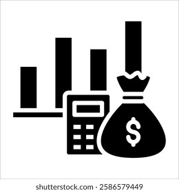 Revenue Icon Element For Design