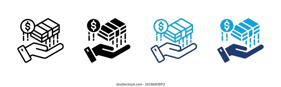 Revenue Icon Element For Design