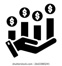 Elemento De Ícone De Receita Para Design E Vetor