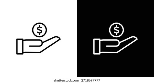 ícone Receita elemento de logotipo. Ilustração vetorial. EPS10