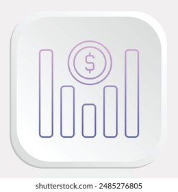 Revenue Icon - Representing Income Generation and Financial Inflows in Business Operations