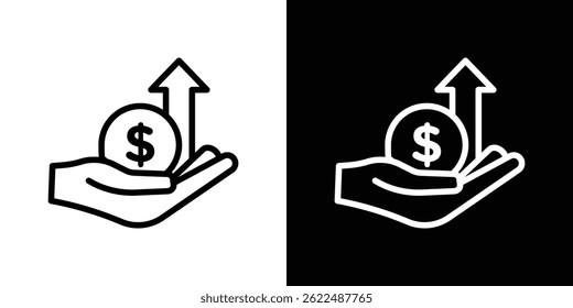 Revenue icon vector illustration EPS