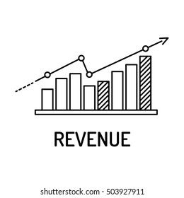 Revenue Line Icon