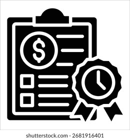 Elemento De Ícone De Reconhecimento De Receita Para Design