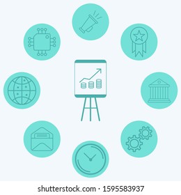 Revenue vector icon sign symbol