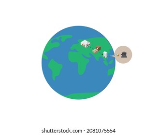 cargo inverso que se cobra a sí mismo el IVA o el impuesto sobre bienes y servicios y, a continuación, reclama este impuesto como impuesto de entrada 