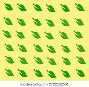 Fondo de hoja verde inverso con textura botánica natural