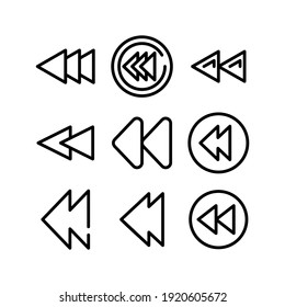 icono inverso o logotipo símbolo de signo aislado ilustración vectorial - Colección de iconos vectoriales de estilo negro de alta calidad
