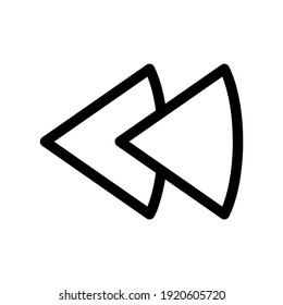 icono inverso o logotipo símbolo de signo aislado ilustración vectorial de alta calidad estilo negro iconos vectoriales
