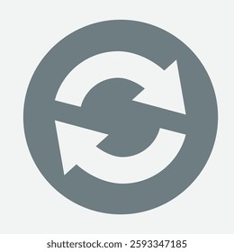 Reverse icon, symbolizing backward movement, undo action, or content navigation.