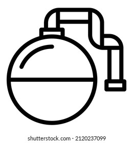 Reverse Osmosis Icon Outline Vector. Water Filter. Plant Filter