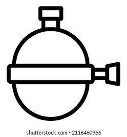 Reverse Osmosis System Icon Outline Vector. Water Filter. Plant Equipment