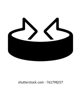 reverse / rotation icon