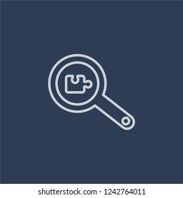 Reverse Takeover Icon. Trendy Flat Vector Line Reverse Takeover Icon On Dark Blue Background From Business   Collection. 