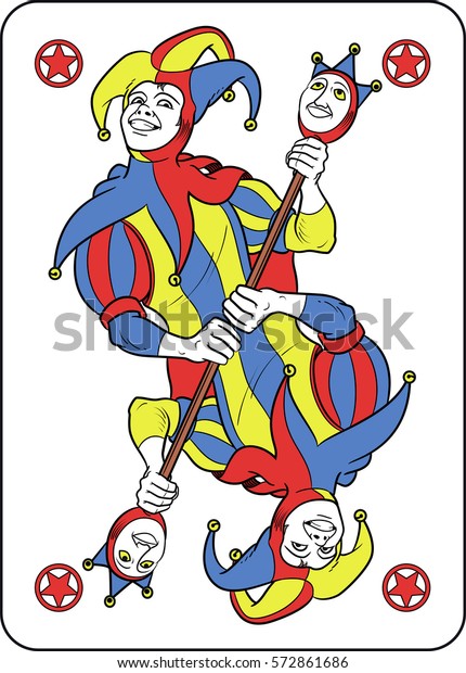 Reversible Joker Displayed Inside His Playing Stock Vector Royalty Free Reversible Joker Displayed Inside His Playing Stock Vector Royalty Free