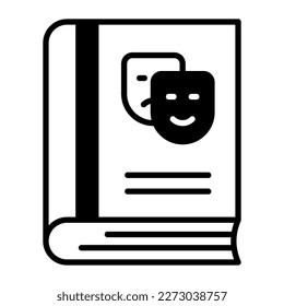 Revisar el diseño de vectores de libros en un estilo moderno, fácil de usar