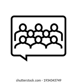 revisión del vector de icono de línea de cliente. revisión de la firma del cliente. símbolo de contorno aislado ilustración negra