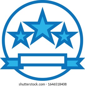 Revisar - Conjunto de iconos de comercio electrónico. Ilustración vectorial azul de alta calidad para sitio web y aplicación móvil.