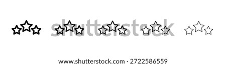 Review icon design, logo, app, UI. Vector illustration, EPS