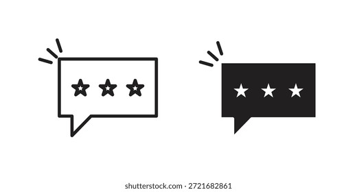 Icono de revisión de Vector de carrera plana y delgada. Conjunto de iconos editables