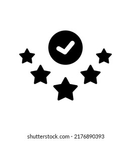 Review Icon Vector Symbol Design Illustration