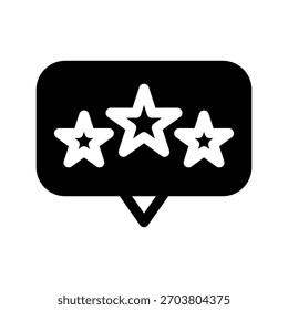 Review Icon Vector Symbol Design Illustration
