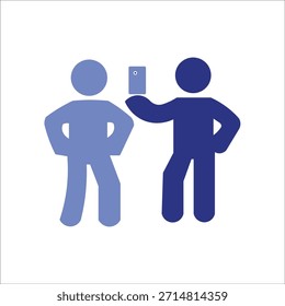 review icons. simple colored vector illustration