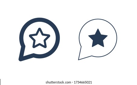 Überprüfung der Linie Vektor minimalistisches Symbol. Symbol für Sternenauswahl Feedback Icons Set für Web Design. Moderne Wohnung wie Lieblingssymbol für App Design. Angegebenes Zeichen, flach, flach 