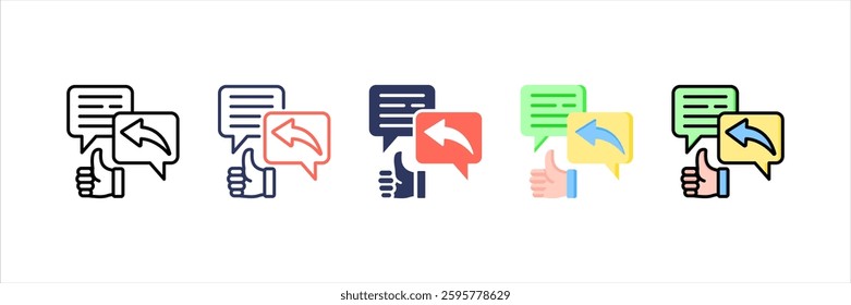 Review Multi Style Icon Set
