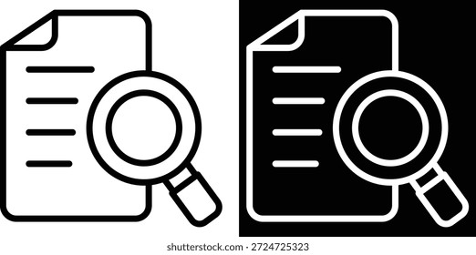 review Two-tone version in black and white background