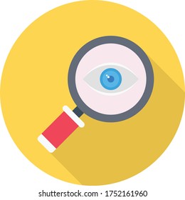 review vector flat color icon 
