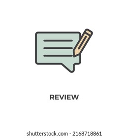 revisar icono vector. Ilustración vectorial de diseño plano y colorido. Gráficos vectoriales