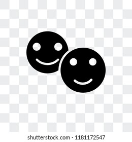 Review vector icon isolated on transparent background, Review logo concept
