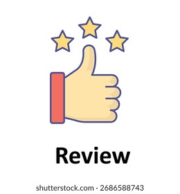 Icono del Vector de la revisión que puede modificar o editar fácilmente

