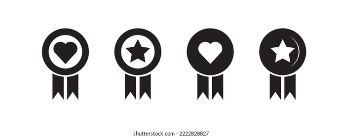Rezensionsvektor. Bewertungssymbol, Prüfsymbol, wie Icon. flacher Stil - Stock-Vektorgrafik.	