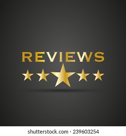 Reviews word with 5 star
