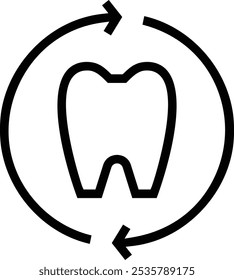 icono de revisión. Diseño de estilo lineal delgado aislado sobre fondo blanco