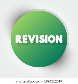 Revisionstext, Bildungskonzept, Hintergrund