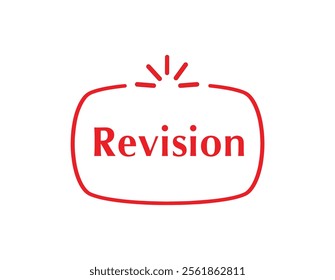 revision text information sign vector