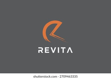 REVITA ABSTRACT SIMPLE LOGO VETOR (VETOR DE LOGOTIPO SIMPLES)