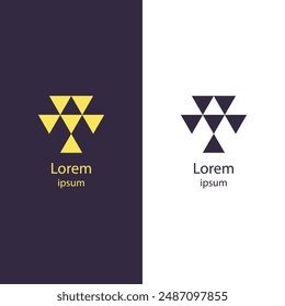 Revitalize your brand with this eye-catching modern abstract logo. Ideal for businesses seeking a fresh look, this high-quality vector is fully customizable. Adjust colors and add your brand name.