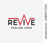 Revive Logo Vector Art. Modern and Creative Branding Concept for Renewal