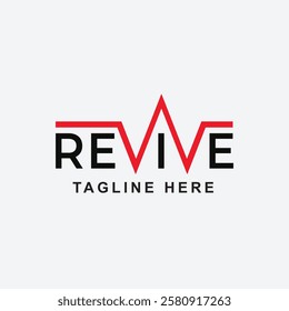 Revive Logo Vector Art. Modern and Creative Branding Concept for Renewal