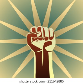 Revolution fist