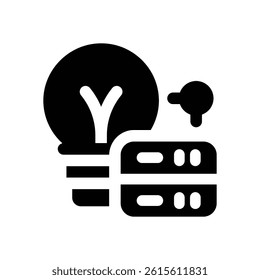 revolution glyph icon. Strong and solid vector icon for websites, mobile interfaces, presentations, and visual branding. High quality and easy to edit.