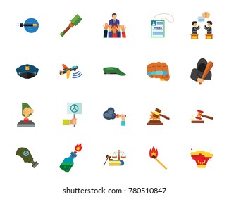 Revolution icon set