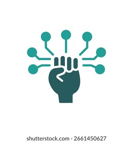 icono de revolución. Vector. Trazo editable. signo de estilo lineal para uso Diseño web, logotipo. Ilustración de símbolo.